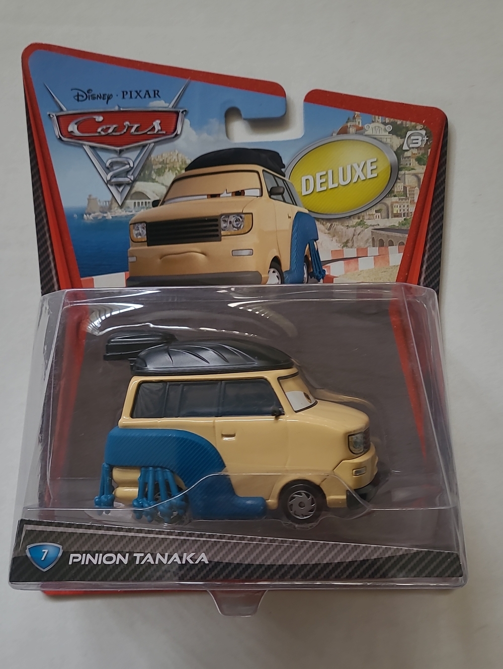 Disney / Pixar Cars Cars 2 Deluxe Oversized Pinion Tanaka Diecast Car